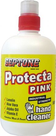 SEPTONE HAND CLEANERS PROTECTA PINK SQUEEZE PACK 500G